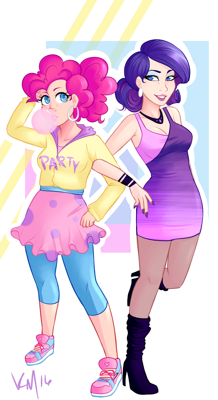 bubble gum lesbians The huge boobs