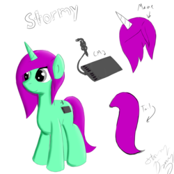 Size: 8000x8000 | Tagged: safe, artist:stormy-draws, oc, oc only, oc:stormy, absurd resolution, reference sheet, solo