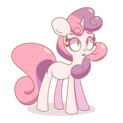 Size: 1280x1280 | Tagged: safe, artist:turtlefarminguy, sweetie belle, g4, female, solo