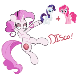 Size: 1280x1280 | Tagged: safe, artist:turtlefarminguy, pinkie pie, rarity, g4, fusion