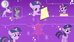 Size: 480x272 | Tagged: safe, twilight sparkle, g4, filly, filly twilight sparkle, wallpaper