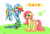 Size: 800x550 | Tagged: safe, artist:phyllismi, fluttershy, rainbow dash, g4, candy, candy cane, chinese, christmas, christmas tree, food, tree