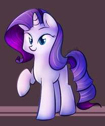 Size: 400x480 | Tagged: safe, artist:ruby-sunrise, rarity, pony, unicorn, g4, cute, female, mare, raribetes, solo