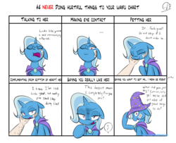 Size: 2128x1727 | Tagged: safe, artist:phuocthiencreation, trixie, pony, unicorn, broken english, chart, chest fluff, comic, crying, doing loving things, female, fourth wall, mare, meme, solo, waifu