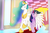 Size: 3000x2000 | Tagged: safe, artist:periodicbrony, princess celestia, twilight sparkle, alicorn, pony, g4, eyes closed, female, high res, hug, mare, twilight sparkle (alicorn), winghug