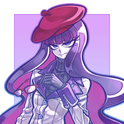 Size: 3500x3500 | Tagged: safe, artist:kaikoinu, rarity, equestria girls, g4, beatnik rarity, beret, clothes, cuffs (clothes), female, glasses, hat, high res, solo