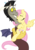 Size: 7500x10689 | Tagged: safe, artist:dfectivedvice, artist:mactavish1996, discord, fluttershy, g4, absurd resolution, female, hug, male, ship:discoshy, shipping, simple background, straight, transparent background, vector