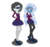 Size: 5232x4952 | Tagged: safe, artist:t-mack56, neon lights, pokey pierce, rising star, equestria girls, g4, my little pony equestria girls: friendship games, absurd resolution, background human, base used, bright shine, clothes, crystal prep academy, crystal prep academy uniform, equestria guys, hair bow, male, pigtails, poppy pin, rule 63, school uniform, simple background, transparent background, vector