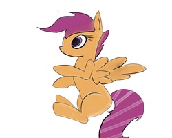 Size: 1181x944 | Tagged: safe, scootaloo, g4, female, solo