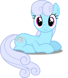 Size: 5000x5706 | Tagged: safe, artist:dashiesparkle, linky, shoeshine, earth pony, pony, dragonshy, g4, absurd resolution, background pony, female, looking at you, mare, prone, simple background, solo, transparent background, vector