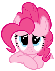 Size: 1056x1371 | Tagged: safe, artist:kuren247, pinkie pie, g4, female, looking at you, simple background, solo, transparent background, vector
