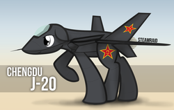 Size: 1500x955 | Tagged: source needed, safe, artist:steamraid, original species, plane pony, pony, plane