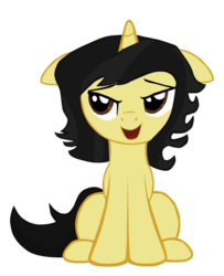 Size: 885x1088 | Tagged: safe, artist:multilazyazz23, oc, oc only, cute, floppy ears, musketeer, raul rosevine, simple background, solo, transparent background, vector