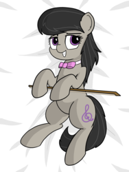 Size: 2448x3264 | Tagged: safe, artist:ashtoneer, octavia melody, earth pony, pony, g4, backwards cutie mark, body pillow, body pillow design, bow (instrument), female, high res, solo