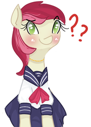 Size: 530x737 | Tagged: safe, artist:anonymous, roseluck, earth pony, pony, g4, /pone/, 8chan, female, mare, solo