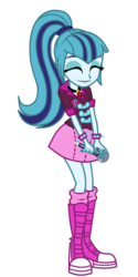 Size: 1500x3000 | Tagged: safe, artist:mixiepie, sonata dusk, equestria girls, g4, rainbow rocks, boots, commission, cute, female, simple background, solo, sonatabetes, transparent background