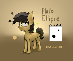 Size: 1519x1277 | Tagged: safe, artist:marsminer, oc, oc only, oc:pluto ellipse, reference sheet, solo