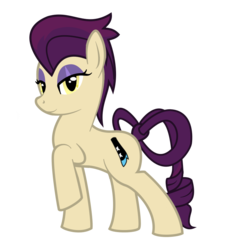 Size: 800x851 | Tagged: safe, artist:bluerobin46, high heel, earth pony, pony, g4, raised hoof, simple background, solo, transparent background