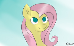 Size: 2560x1600 | Tagged: safe, artist:dybekscoots, fluttershy, g4, female, solo