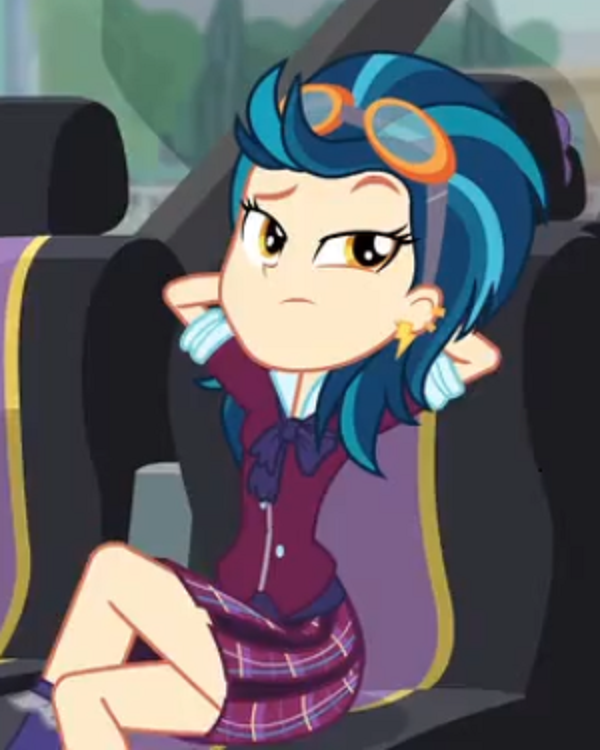 Safe Screencap Indigo Zap Equestria Girls Friendship Games Cropped Female Solo