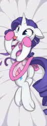 Size: 399x1067 | Tagged: safe, artist:theparagon, rarity, pony, unicorn, :p, :t, bathrobe, butt, cheek squish, clothes, cross-eyed, cute, derp, female, floppy ears, looking back, mare, on side, plot, raribetes, raspberry, raspberry noise, robe, silly, silly face, silly pony, smiling, solo, squishy cheeks, tongue out, underhoof