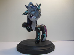 Size: 4320x3240 | Tagged: safe, artist:earthenpony, twilight sparkle, g4, commission, crossover, irl, midna, midna sparkle, photo, pun, raised hoof, sculpture, solo, the legend of zelda, the legend of zelda: twilight princess