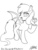 Size: 1000x1309 | Tagged: safe, artist:johnjoseco, oc, oc only, oc:star charmer, bat pony, pony, glass, grayscale, monochrome, solo