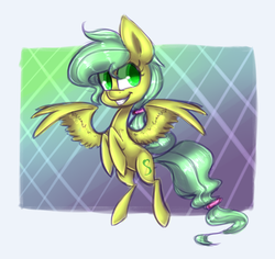 Size: 1280x1208 | Tagged: safe, artist:pinipy, oc, oc only, oc:lemon party, pegasus, pony, abstract background, solo
