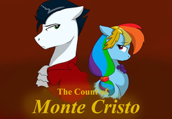 Size: 700x488 | Tagged: safe, artist:colourstrike, rainbow dash, soarin', pony, g4, female, male, ship:soarindash, shipping, straight, the count of monte cristo