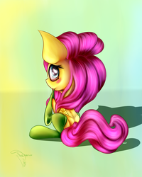 Size: 2000x2500 | Tagged: safe, artist:ferasor, fluttershy, g4, clothes, female, high res, socks, solo