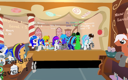 Size: 1280x800 | Tagged: safe, oc, oc only, legends of equestria, 3d, party