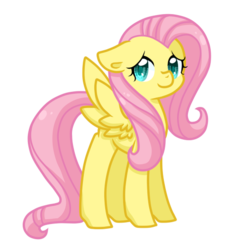 Size: 492x528 | Tagged: safe, artist:cloureed, fluttershy, g4, cute, female, floppy ears, shyabetes, simple background, solo, transparent background