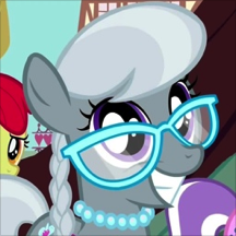 Size: 216x216 | Tagged: safe, silver spoon, earth pony, pony, g4, my little pony: friendship is magic, twilight time, avatar, cute, glasses, picture for breezies, silverbetes