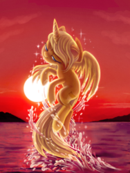 Size: 2448x3264 | Tagged: safe, artist:adailey, oc, oc only, oc:ticket, alicorn, pony, alicorn oc, high res, solo