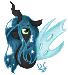 Size: 758x829 | Tagged: dead source, safe, artist:alicornpony1234, queen chrysalis, g4, female, solo