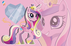 Size: 1024x663 | Tagged: safe, artist:stamayostudio, princess cadance, g4, female, solo, zoom layer