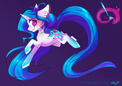 Size: 1024x724 | Tagged: safe, artist:wilvarin-liadon, oc, oc only, oc:daydream, pony, unicorn, solo