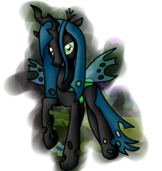 Size: 1920x2024 | Tagged: dead source, safe, artist:purplesweetslush, queen chrysalis, changeling, changeling queen, g4, female, solo