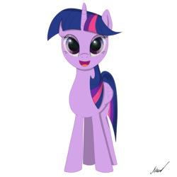 Size: 2000x2000 | Tagged: safe, artist:soveno, twilight sparkle, alicorn, pony, g4, female, high res, mare, simple background, solo, twilight sparkle (alicorn)