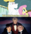 Size: 640x717 | Tagged: safe, edit, edited screencap, screencap, bulk biceps, fluttershy, human, pegasus, pony, g4, my little pony: friendship is magic, rainbow falls, doctor who, exploitable meme, first doctor, irl, irl human, jon pertwee, meme, patrick troughton, photo, replacement meme, second doctor, the doctor, third doctor, william hartnell