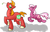 Size: 963x621 | Tagged: safe, artist:hoshi, big macintosh, cheerilee, earth pony, pony, g4, male, stallion