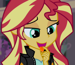 Size: 829x720 | Tagged: safe, edit, screencap, sunset shimmer, equestria girls, g4, my little pony equestria girls: friendship games, tongue out