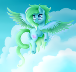 Size: 900x851 | Tagged: safe, artist:gummysky, oc, oc only, oc:amaranthine sky, pegasus, pony, female, mare, solo