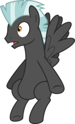 Size: 4000x6551 | Tagged: safe, artist:chainchomp2, thunderlane, pegasus, pony, g4, slice of life (episode), .svg available, absurd resolution, male, simple background, solo, stallion, transparent background, vector