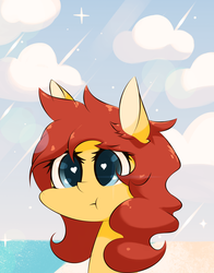 Size: 3013x3845 | Tagged: safe, artist:luxaestas, oc, oc only, oc:bright skies, high res, solo