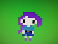 Size: 2592x1936 | Tagged: safe, derpibooru exclusive, rarity, equestria girls, g4, animal crossing, female, pixel art, solo