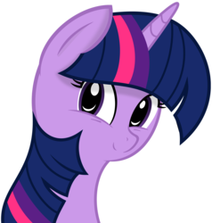 Size: 5340x5600 | Tagged: safe, artist:gifanon, artist:slb94, twilight sparkle, g4, absurd resolution, female, grin, simple background, smug, smuglight sparkle, solo, transparent background, vector