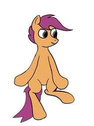 Size: 708x944 | Tagged: safe, scootaloo, g4, female, solo, standing