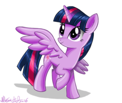 Size: 655x553 | Tagged: safe, artist:nickdallas, twilight sparkle, alicorn, pony, g4, female, mare, solo, twilight sparkle (alicorn)