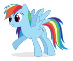 Size: 3605x3000 | Tagged: safe, artist:sollace, rainbow dash, pony, g4, female, high res, show accurate, simple background, solo, transparent background, vector